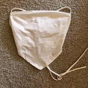 H&M divided crop top